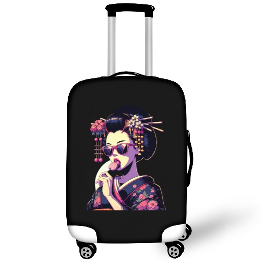 Japanese Geisha in Kimono, Geishas from Kyoto Luggage Covers