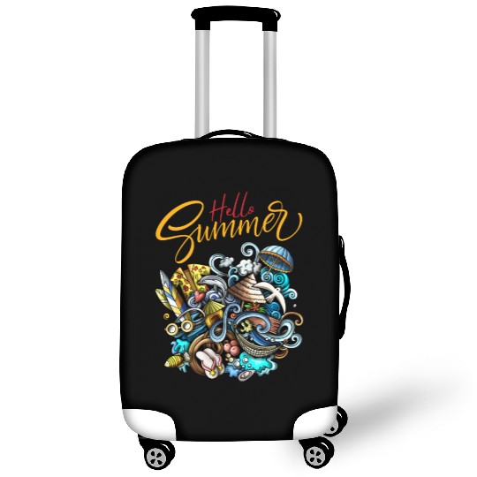 Summer Vibes Luggage Covers