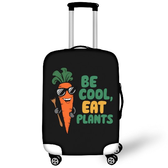 Cool Carrot In Sunglasses Luggage Covers