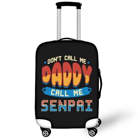 dont call me daddy call me senpai 2 Luggage Covers
