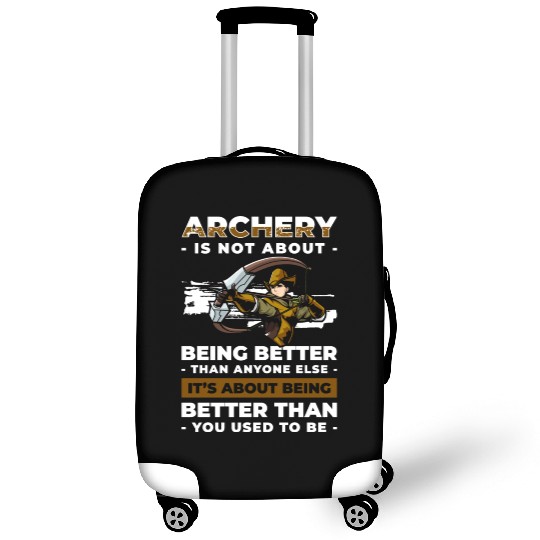 Archery Longbow Bow Hit Luggage Covers