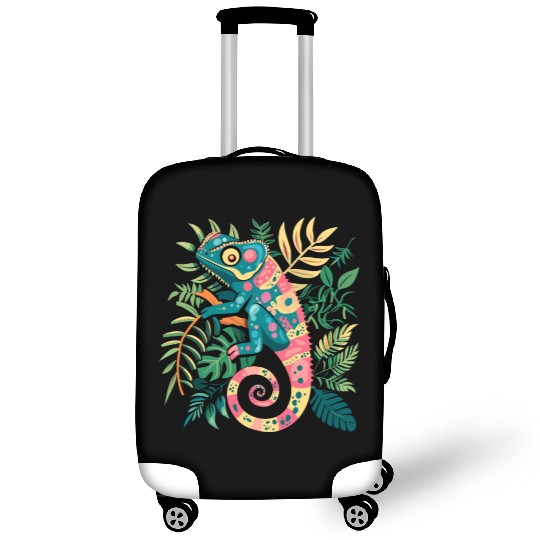 Chameleonaire A Rich Lizard for Lizard Pet Lover Luggage Covers