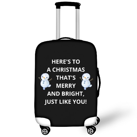 Merry and Bright Christmas Wishes, Just Like You! Luggage Covers