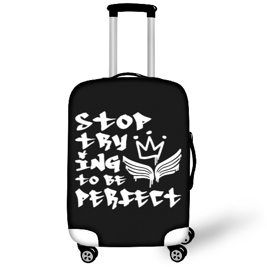 Positive Quote Graffiti Style 80s 90s Hip Hop Luggage Covers