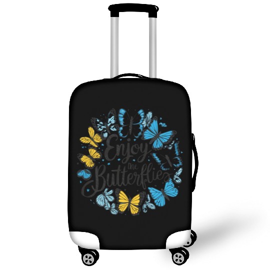 enjoy the butterflies Luggage Covers