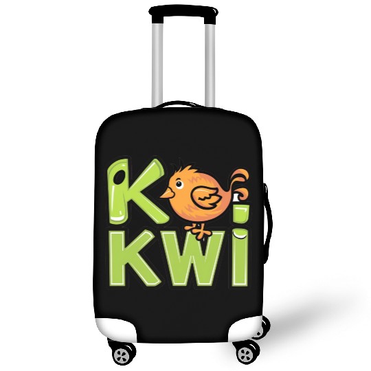 Kiwi Bird Cartoon Luggage Covers
