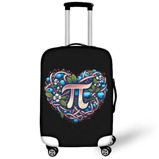 Blueberry Pi Day Luggage Covers