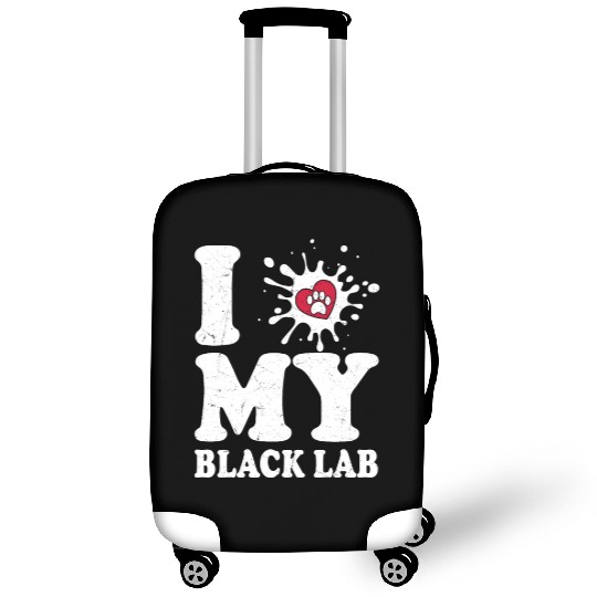 I Love My Black Lab Labrador Retriever Owner Luggage Covers