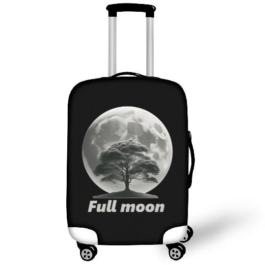 Full moon Luggage Covers