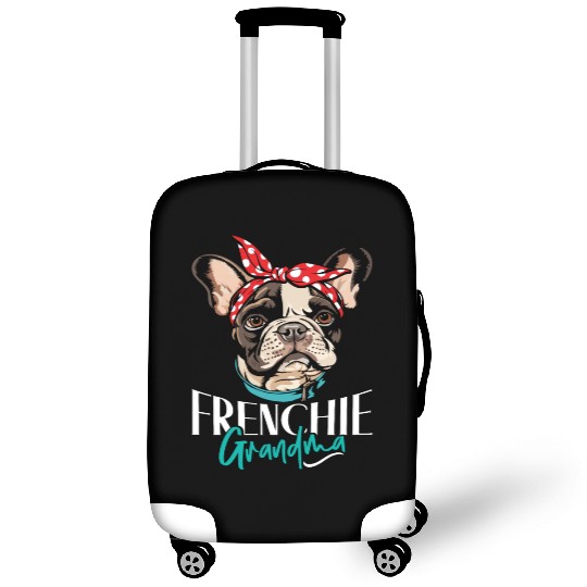 French Bulldog Lovers FRENCHIE GRANDMA Funny Luggage Covers