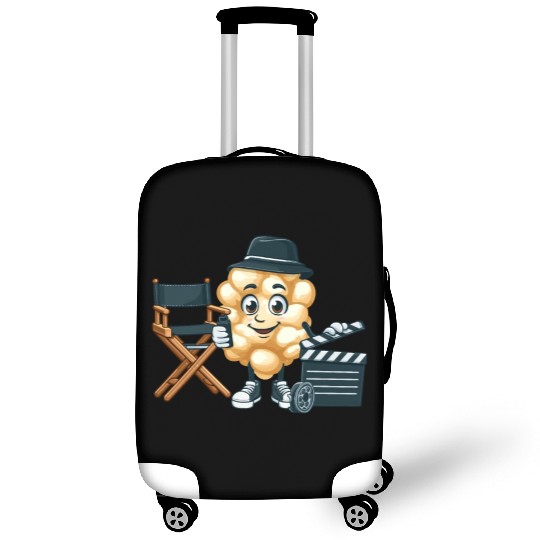 Popcorn Movie Fan Cinema Luggage Covers