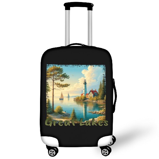 Great Lakes USA - Sailing and Motorboating Luggage Covers