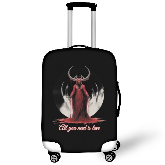 All You Need Is Love - Baphomet Luggage Covers