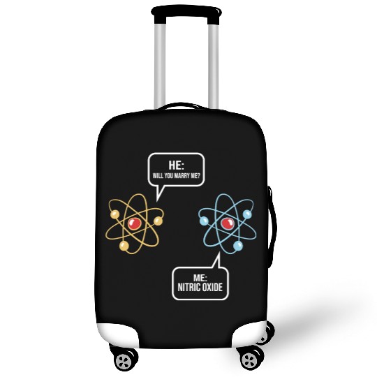 Chemist funny chemistry atoms molecules Luggage Covers