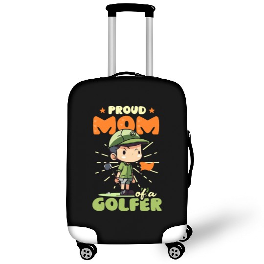 Golfing Mom Proud Mom Of Golfer Luggage Covers