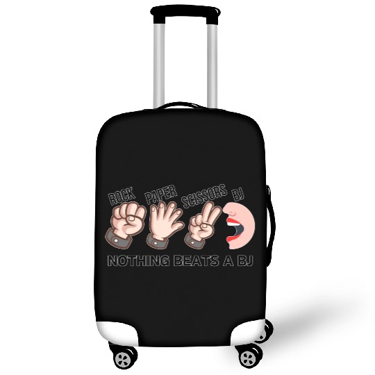 Rock Paper Scissors BJ Luggage Covers