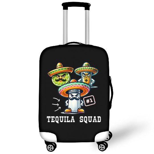 Cinco De Mayo Fiesta Tequila Squad Salt Number One Luggage Covers