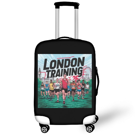 London Marathon by Kalam Luggage Covers