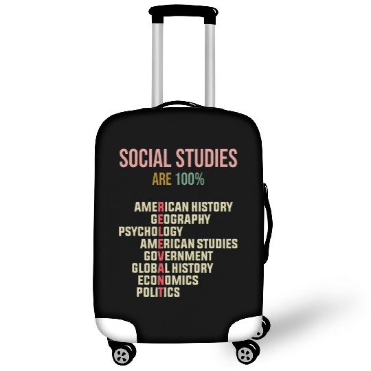 World History Classroom Social Studies History Luggage Covers