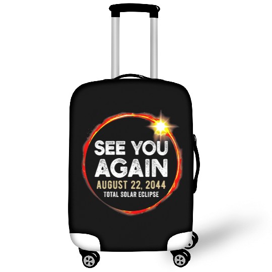 TOTAL ECLIPSE 2044 PATH OF TOTALITY Luggage Covers