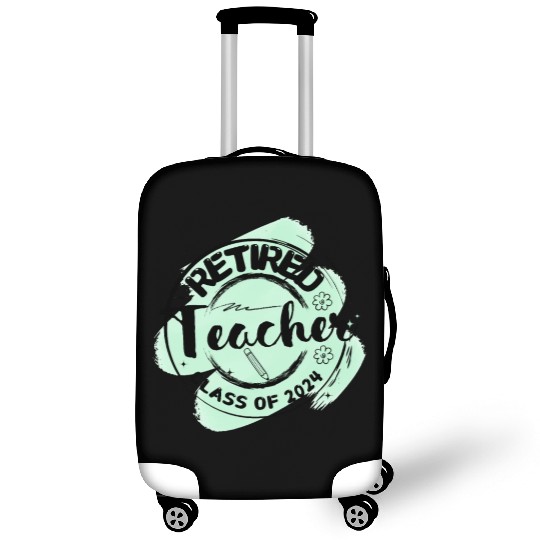 Retired Teacher Class Of 2024 on Women's and Men's Luggage Covers