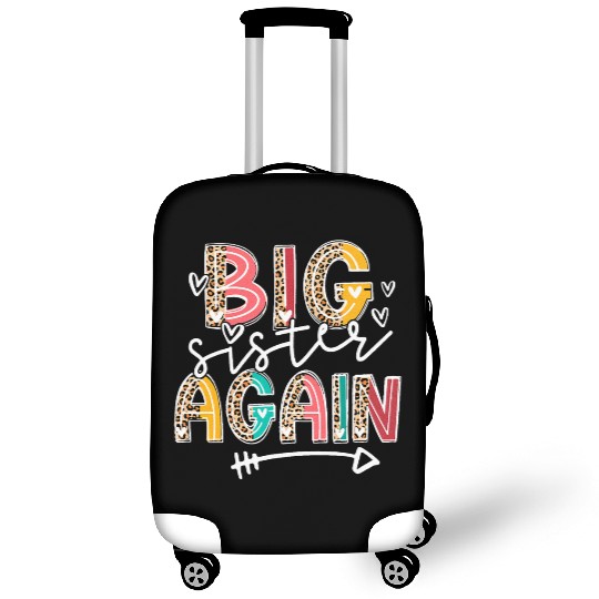 Big Sister Again Soon To Be Sis Announcement Luggage Covers