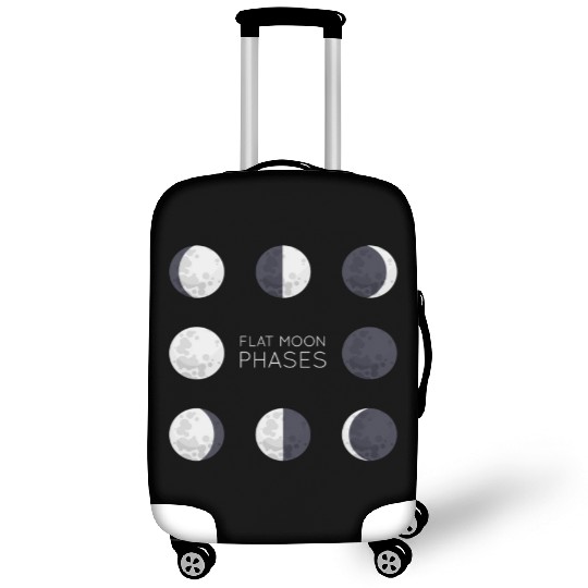 Cool Full Moon - Solar Eclipse, Moon Phases Total Luggage Covers
