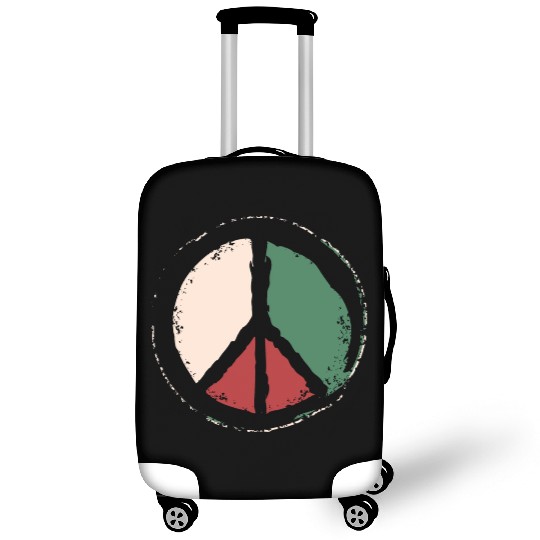 Free Palestine - Peace Symbol Luggage Covers