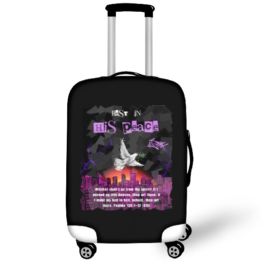Rest In His Peace Luggage Covers