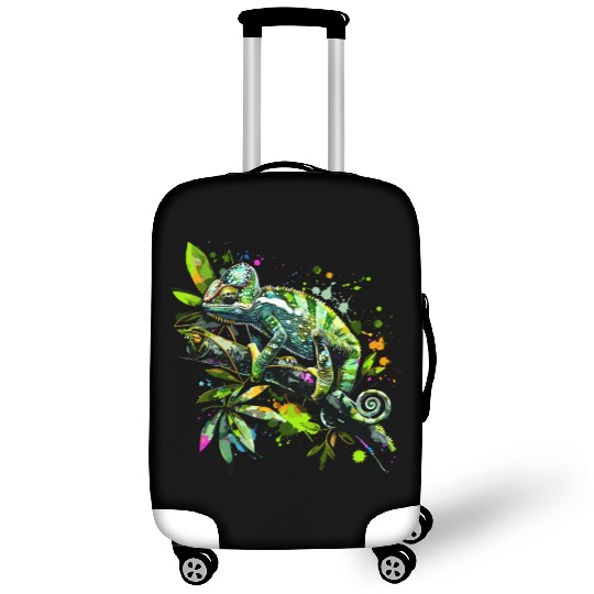 Chameleonaire A Rich Lizard for Lizard Pet Lover Luggage Covers