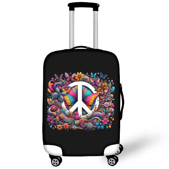 Peaceful Butterflies Symphony Luggage Covers