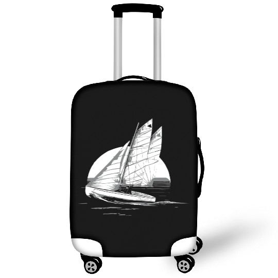 optimist sailing boat Luggage Covers
