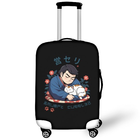 Grumpy Cuddles: Sumotori Napping Japanese Style Luggage Covers