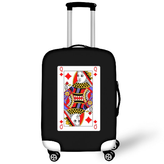 Queen of Hearts Playing Card Luggage Covers