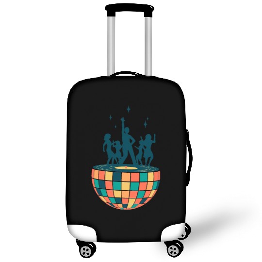 Disco ball - Dancing - Groovy - Clockwork Elements Luggage Covers