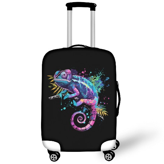 Chameleonaire A Rich Lizard for Lizard Pet Lover Luggage Covers