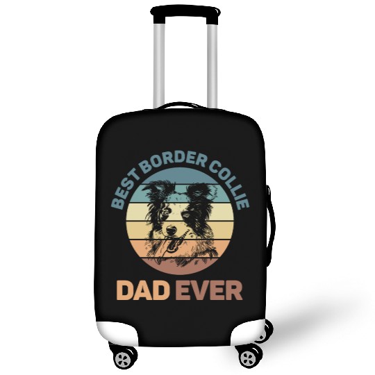 Unique Border Collie Design For Dog Lovers Luggage Covers