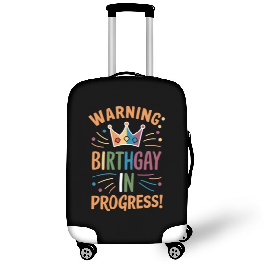 Birthgay Gay Pride Flag Pride Month Equal Rights Luggage Covers