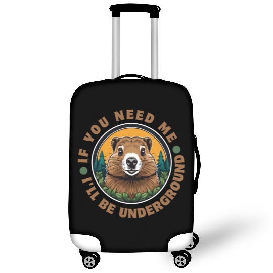 Groundhog Luggage Covers