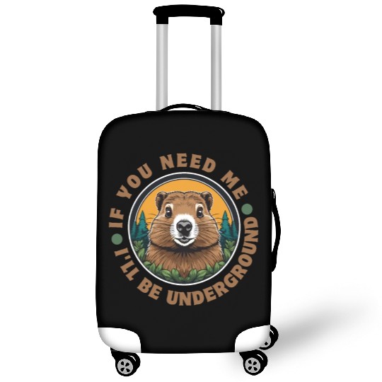 Groundhog Luggage Covers