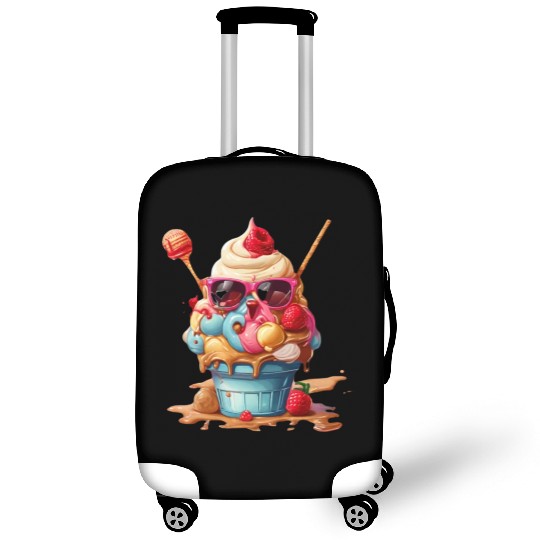 Ice Cream Luggage Covers