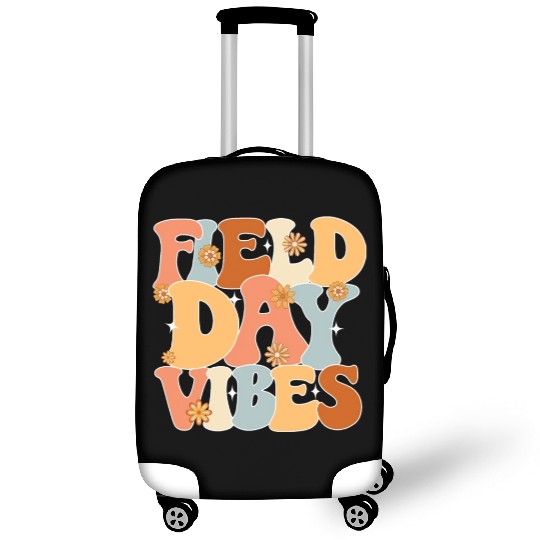 Field Day Vibes Outdoor Sunshine Flowers Luggage Covers