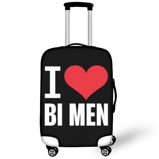 I Love Bi Me Bisexual Men Bi Pride Bisexual Pride Luggage Covers