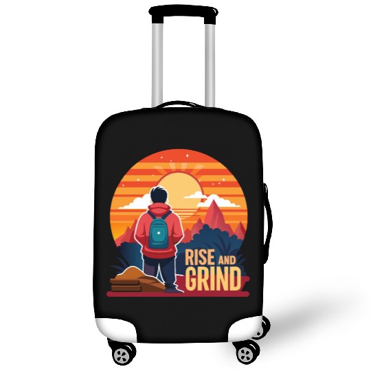 Rise and Grind - Sunrise Hustle Motivation Luggage Covers