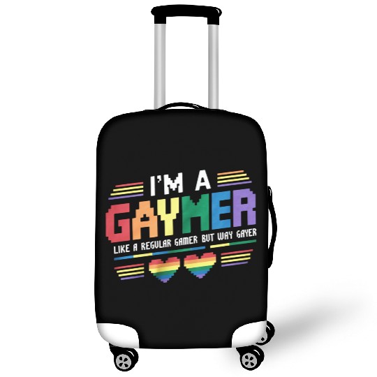 Gaymer Like A Regular Gamer But Way Gayer Gamer Luggage Covers