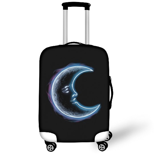 Neon moon Luggage Covers