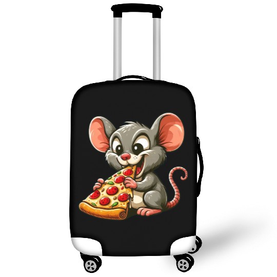 Mouse Rat Popcorn Cinema Movie Fan Luggage Covers