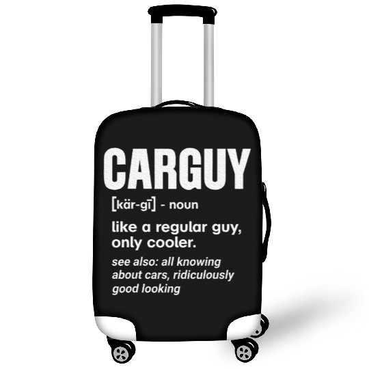 Car Guy Definition Mechanic Auto Racing Car Lovers Luggage Covers