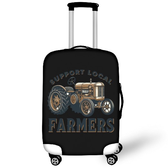Farmers Market Farmer Agriculture Farming Food Luggage Covers