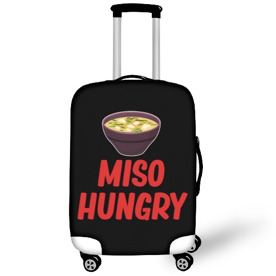 Miso Hungry Miso Puns Asian Chinese Cuisine Luggage Covers